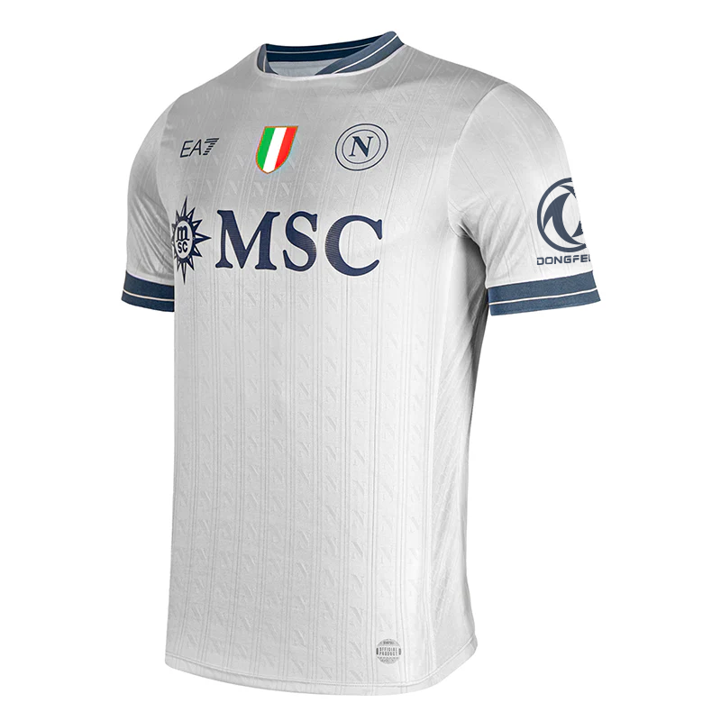 SSC Napoli Maglia Gara Portiere Silver Euro 2025/2026
