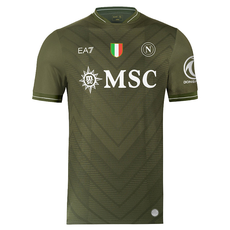 SSC Napoli Goalkeeper Olive Night Match Jersey 2025/2026