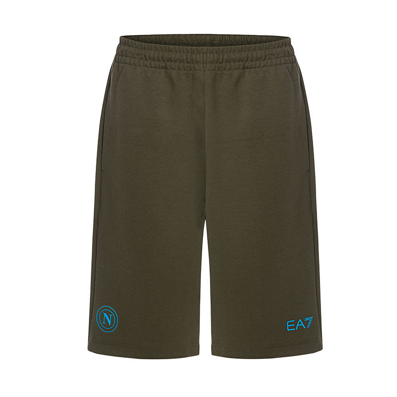 SSC Napoli Interlock Bermuda Shorts 2024/2025