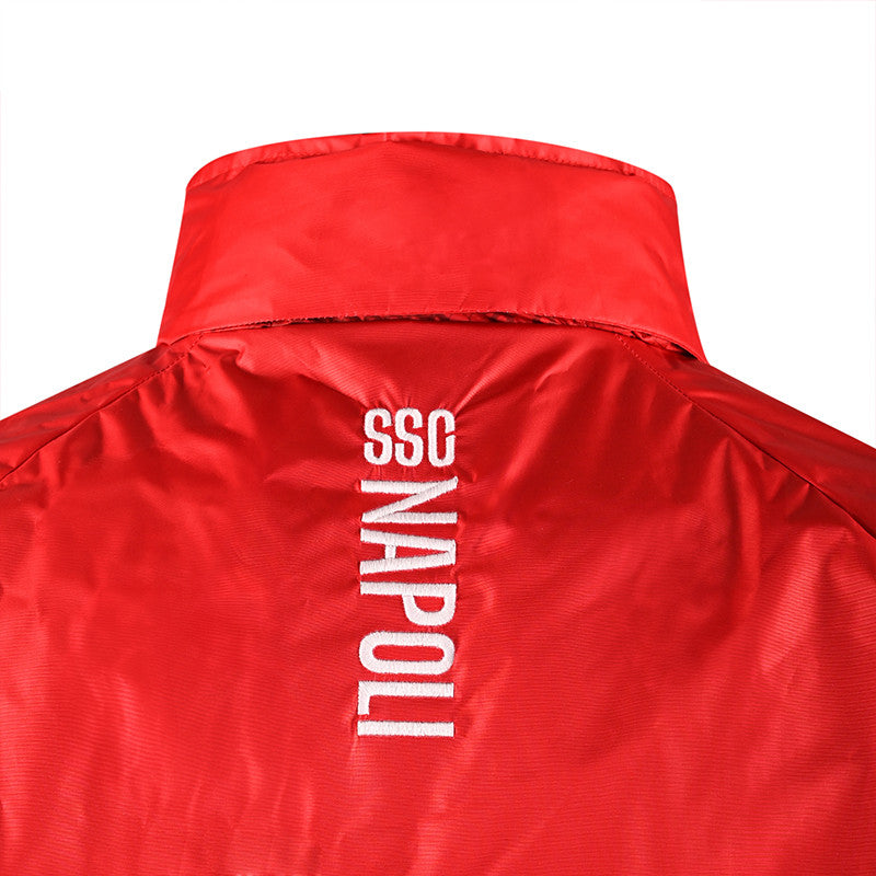 SSC Napoli Giacca Antivento Rossa 2024/2025