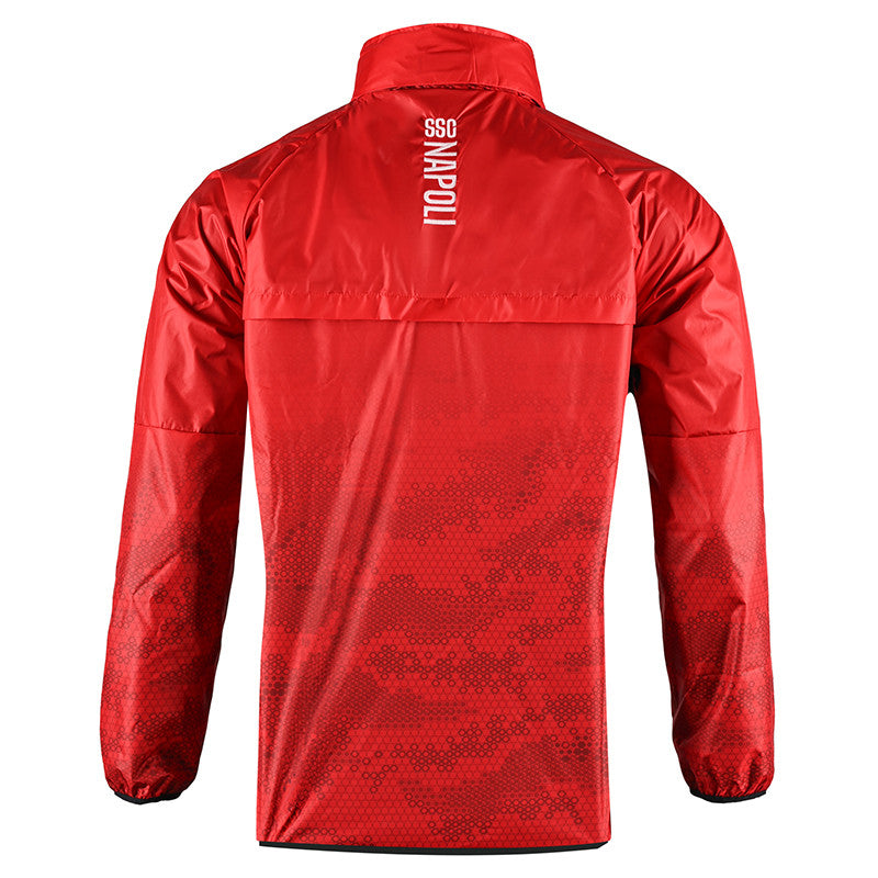 SSC Napoli Giacca Antivento Rossa 2024/2025