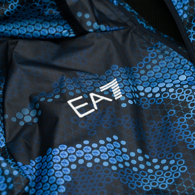 SSC Napoli Giacca Antivento Blu Navy 2024/2025