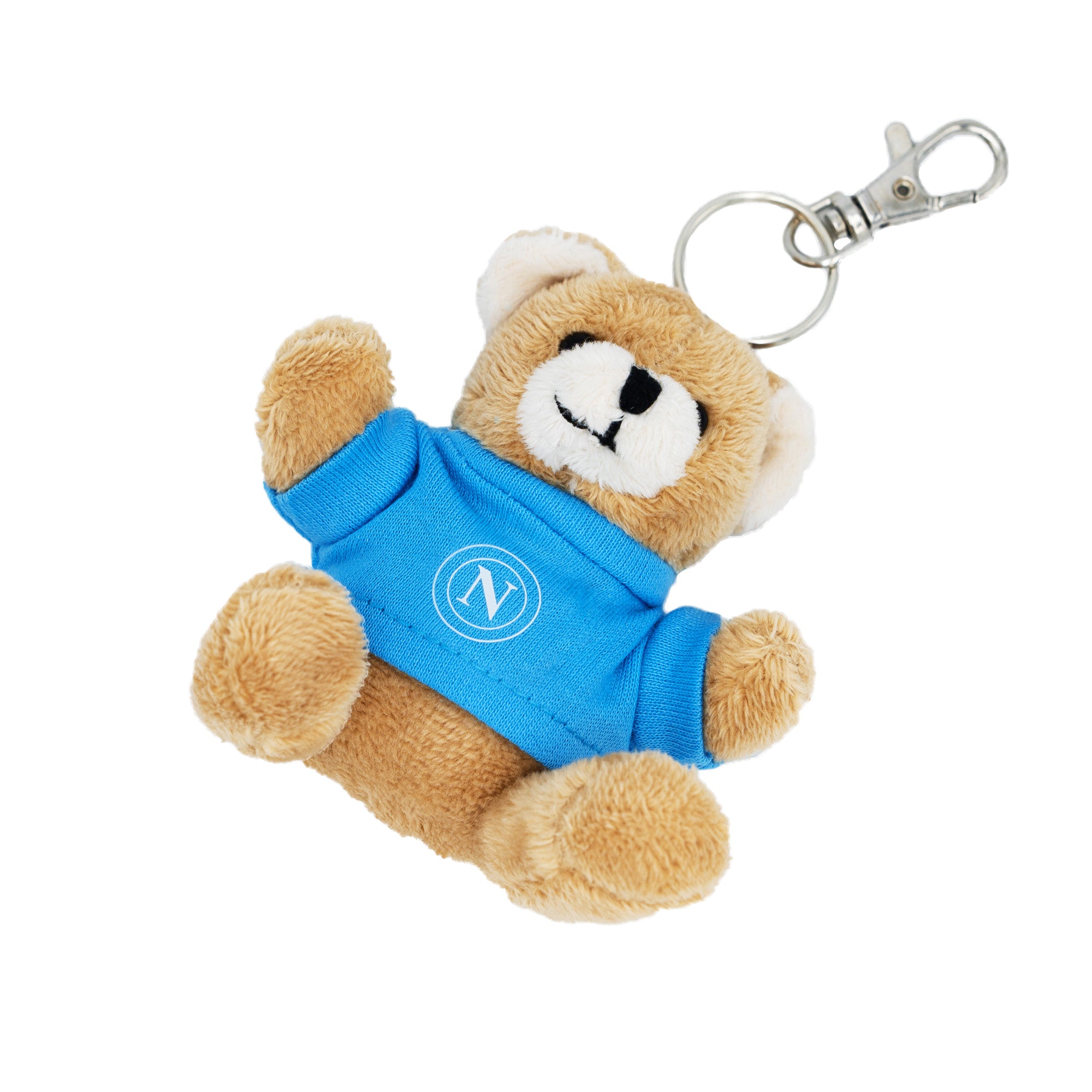 SSC Napoli Teddy Bear Plush Keyholder