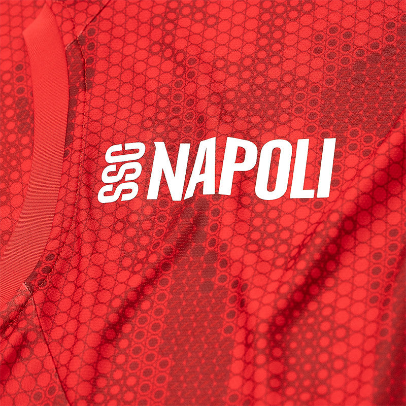 SSC Napoli Smanicato Allenamento Rosso 2024/2025