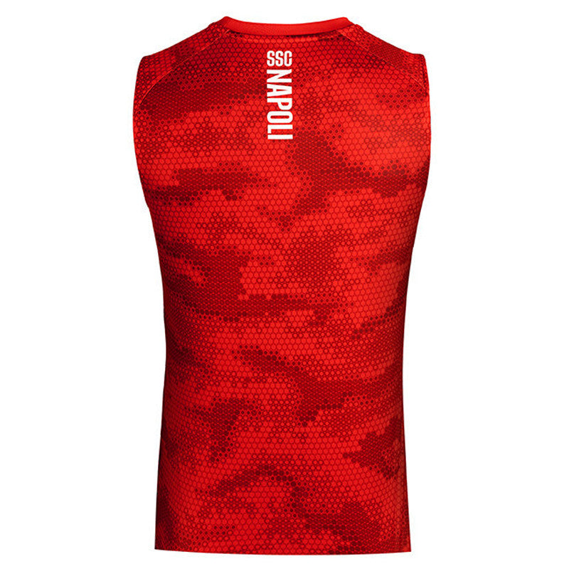 SSC Napoli Smanicato Allenamento Rosso 2024/2025