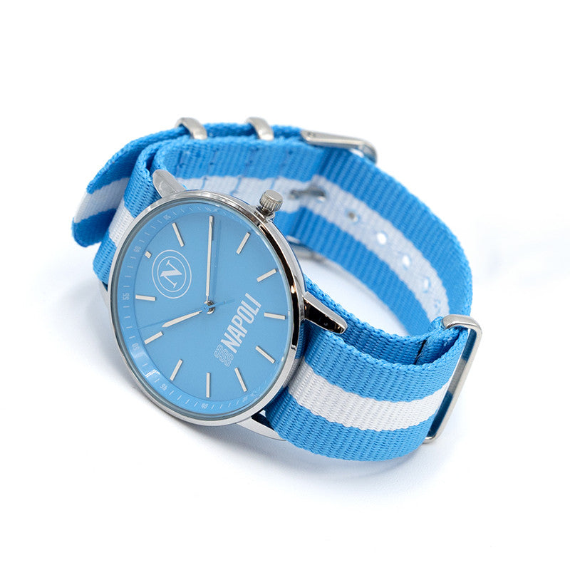 SSC Napoli Orologio Tidy Azzurro