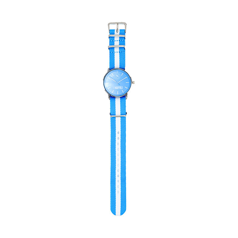 SSC Napoli Orologio Tidy Azzurro
