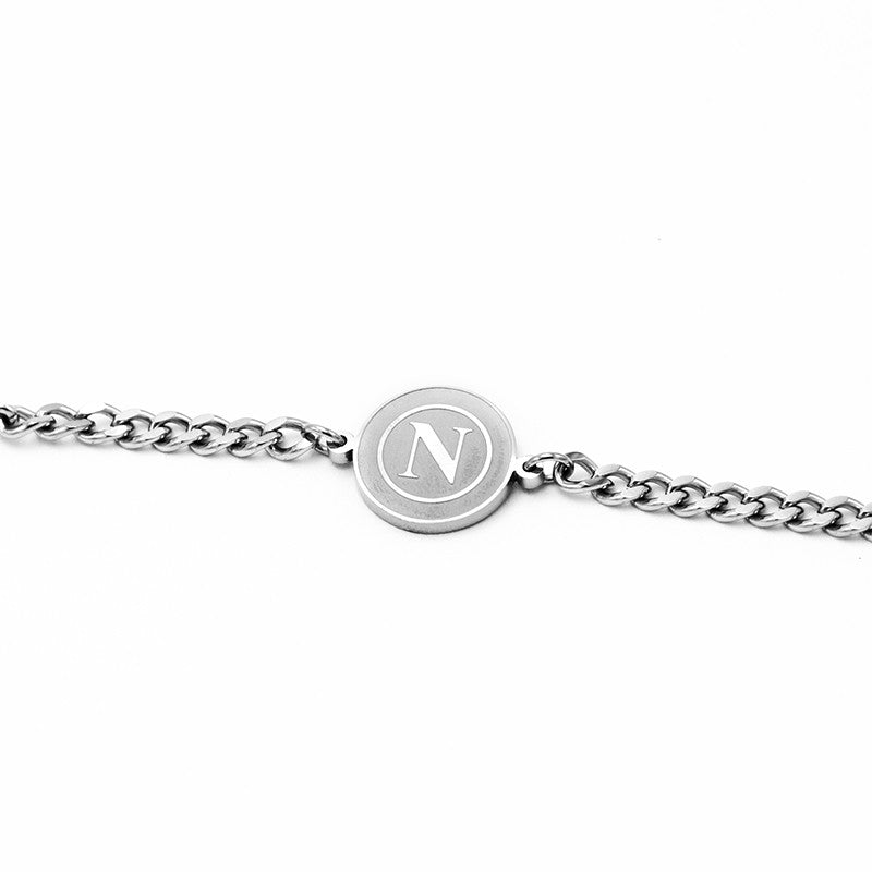 SSC Napoli Bracciale in Acciaio