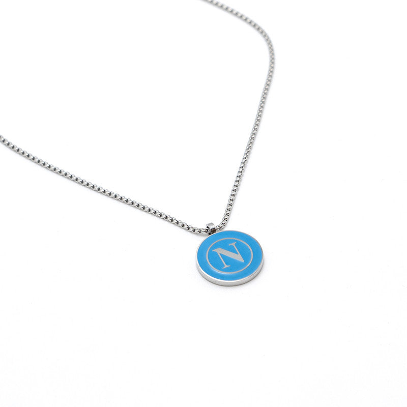 SSC Napoli Collana con Pendente Uomo