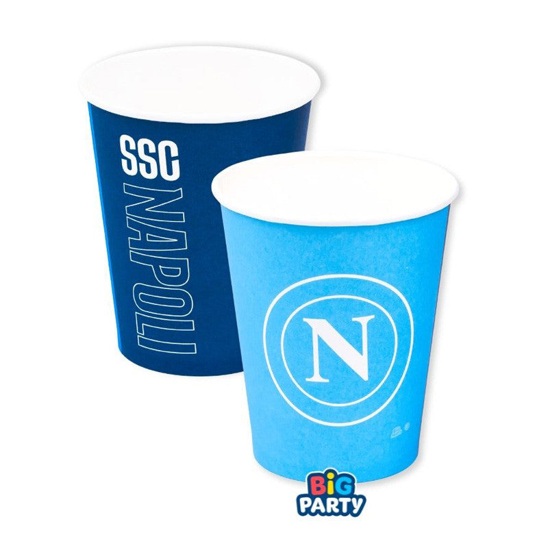 Set Tavola per Festa SSC Napoli per 12 Persone