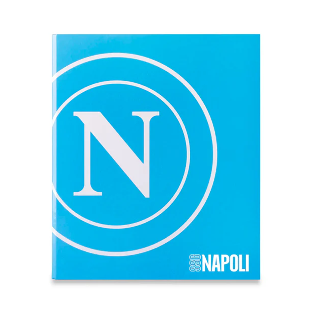 SSC Napoli Raccoglitore Ad Anelli Azzurro