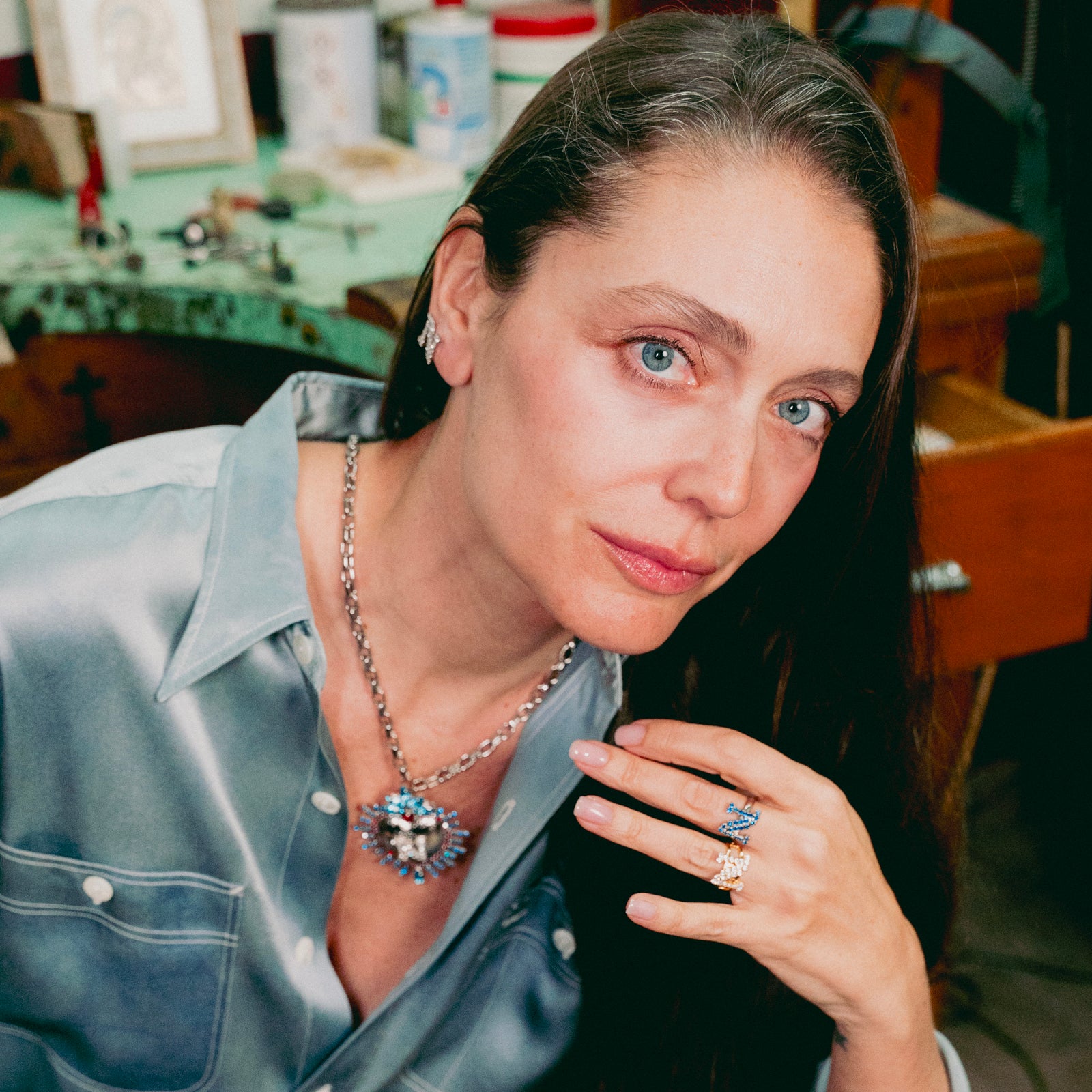 SSC Napoli Aura Collection Double-Band Ring