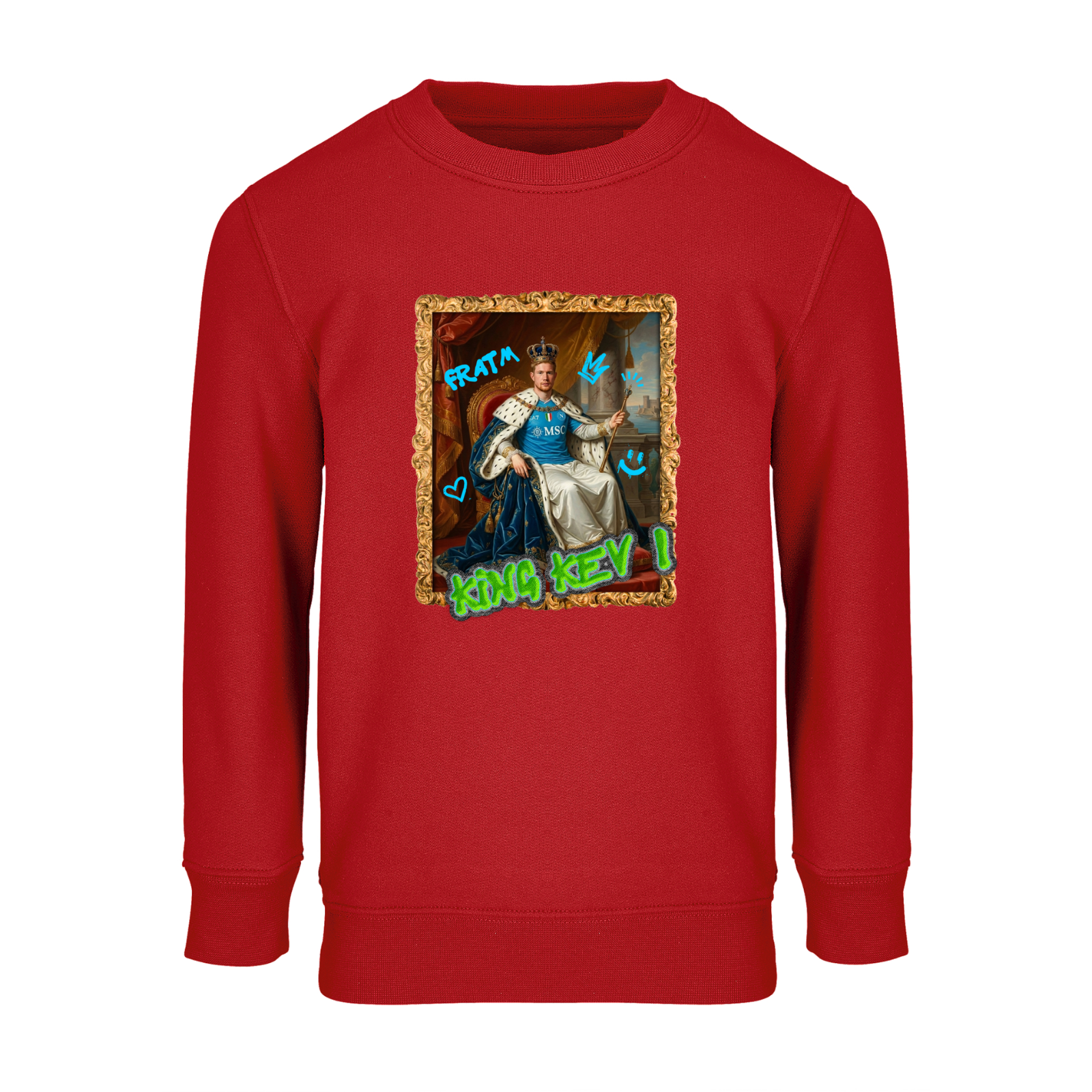 SSC Napoli Linea Admin King Kev Junior Sweatshirt