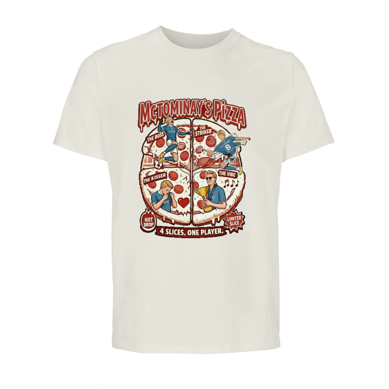 SSC Napoli Linea Admin Mc Tominay's Pizza T-shirt