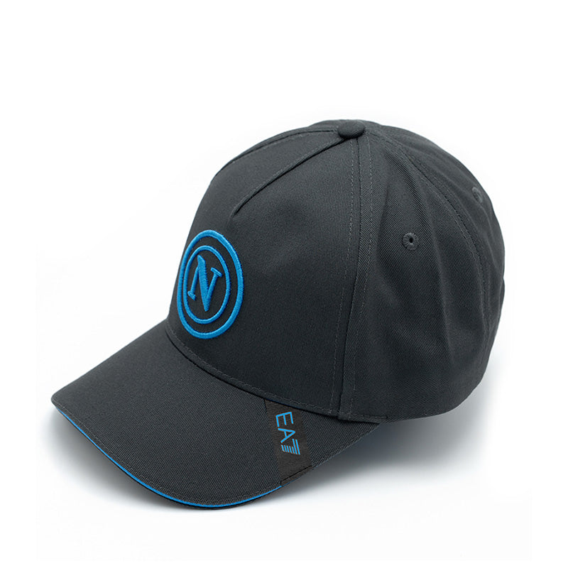 SSC Napoli Cappellino 2024/2025 Enfant - Casquette Officielle Avec Visier, Bleu, Taille Unique