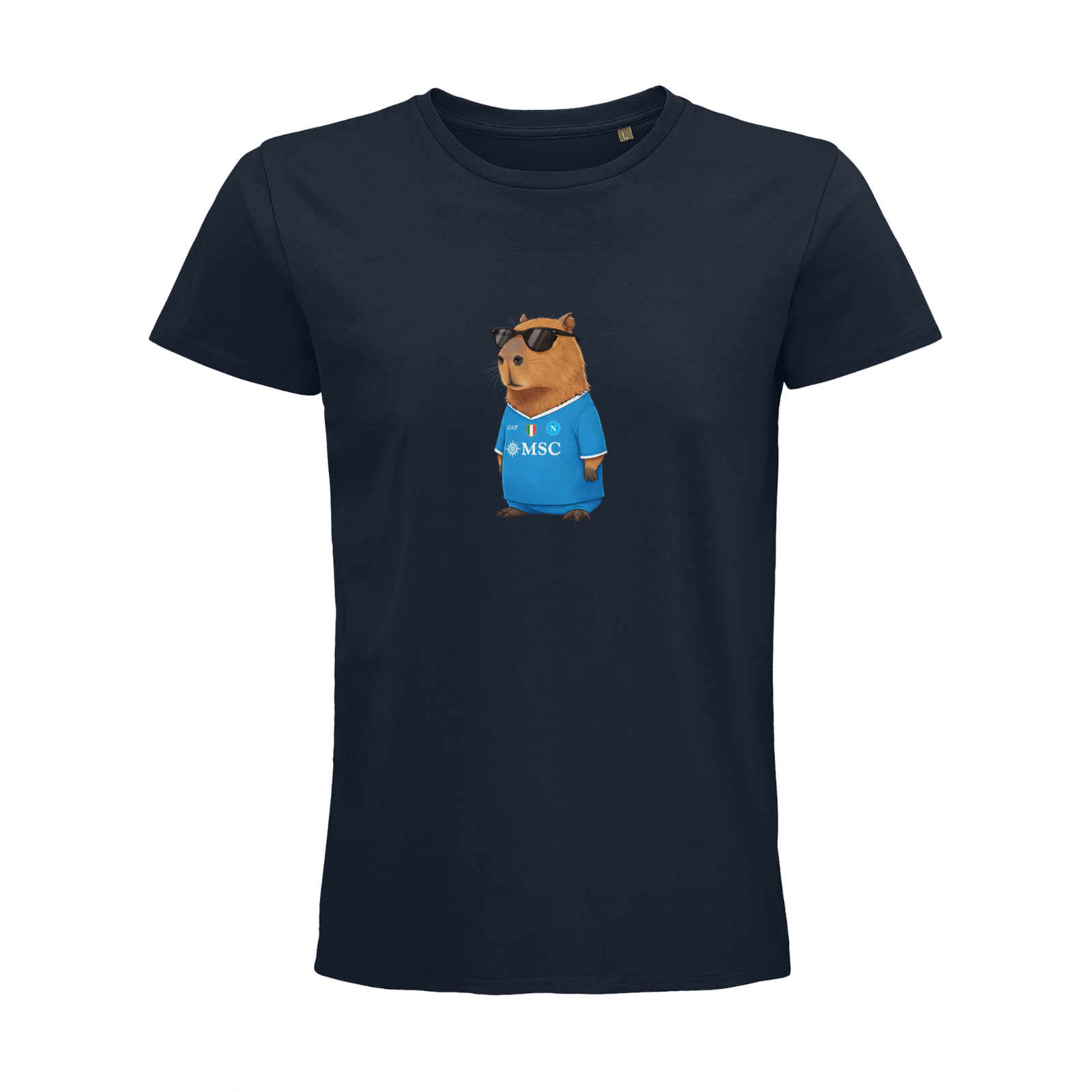 SSC Napoli Linea Admin Capibara Staje Chill T-Shirt Junior