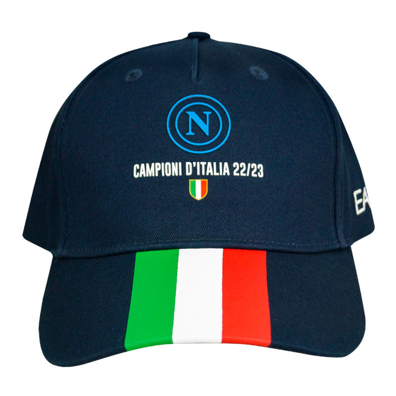 SSC Napoli Cappello Campioni d'Italia Blu 2022/2023