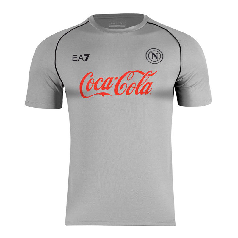 SSC Napoli Maglia Allenamento Silver 2024/2025
