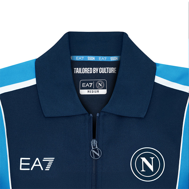 SSC Napoli Dark Blue Euro Anthem Jacket 2025/2026