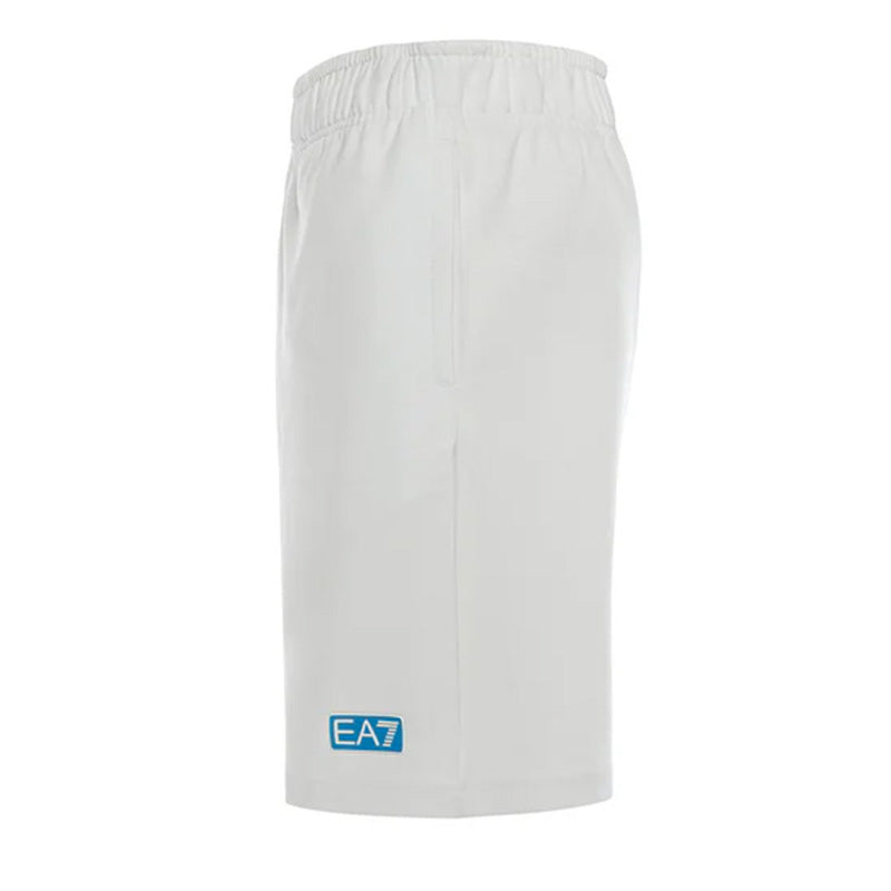 SSC Napoli White Interlock Bermuda Shorts 2025/2026