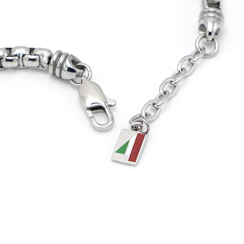 SSC Napoli Tricolore Logo Bracelet