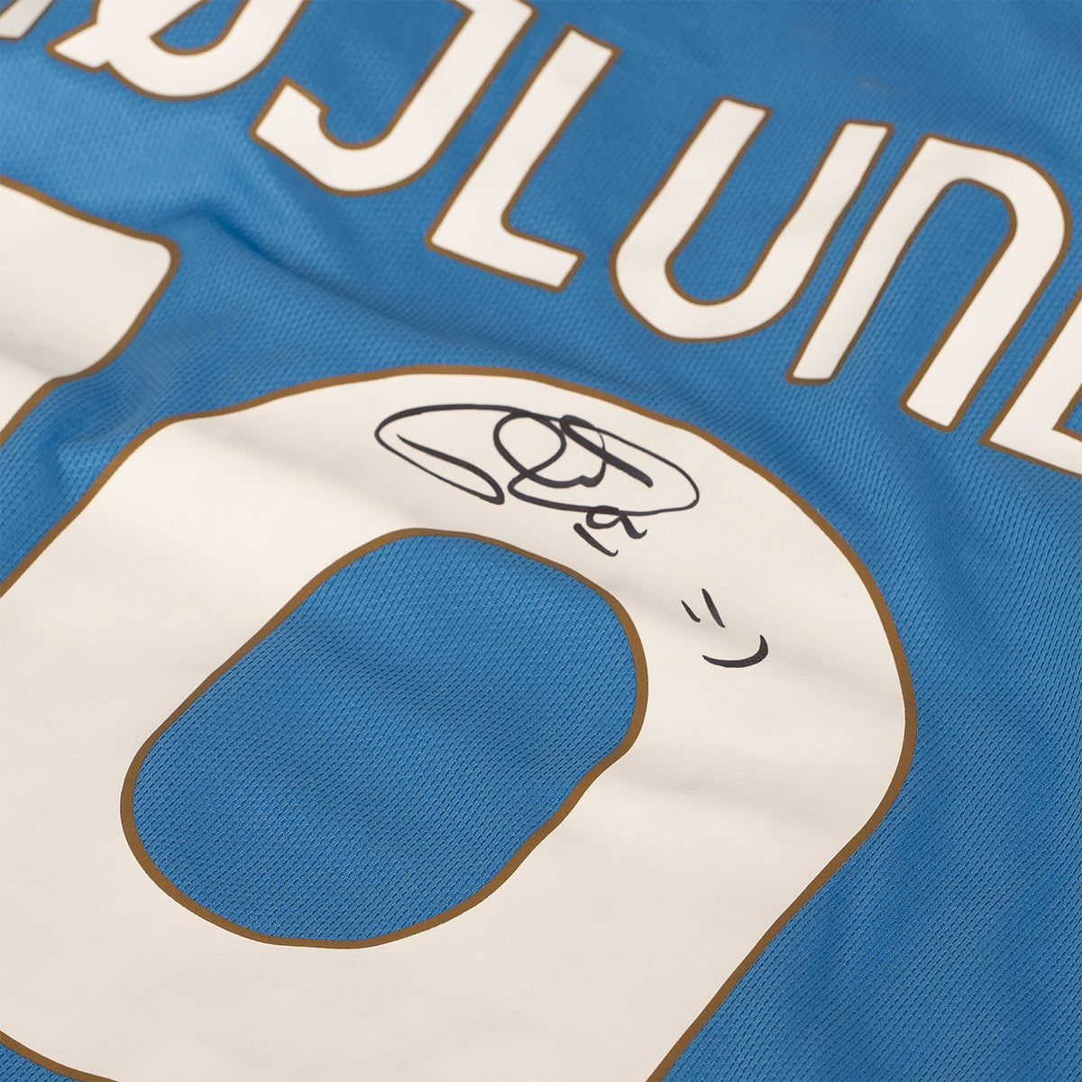 SSC Napoli 2026/2027 Home Match Jersey autographed by Rasmus Hojlund in Premium Box