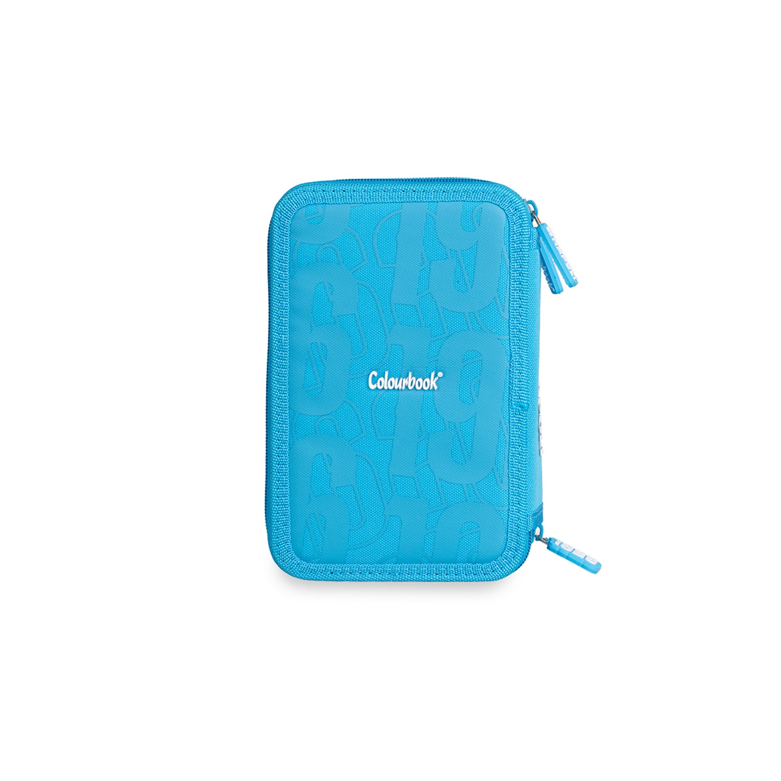 SSC Napoli Astuccio 3 Zip Azzurro