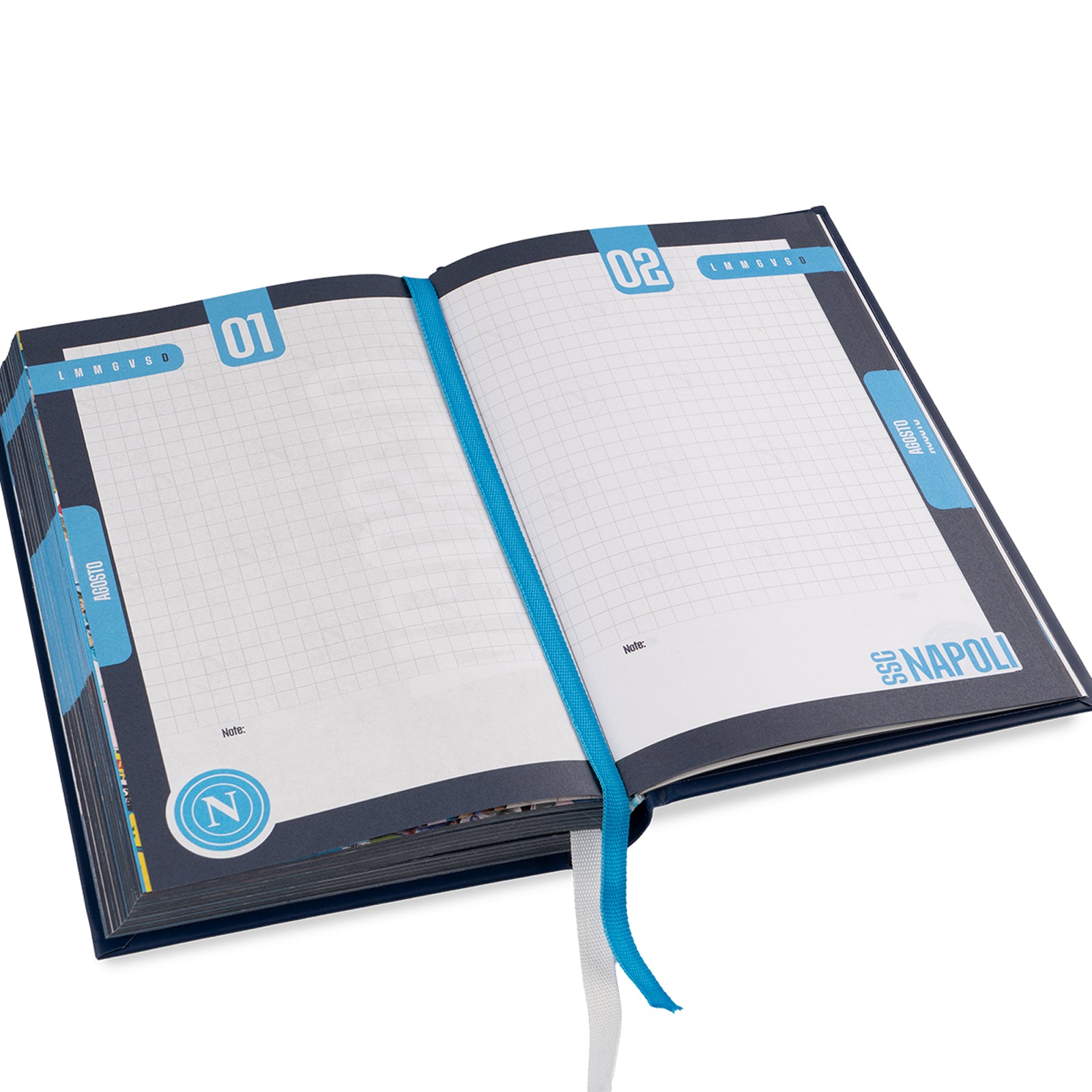 SSC Napoli Dark Blue/Sky Blue School Diary