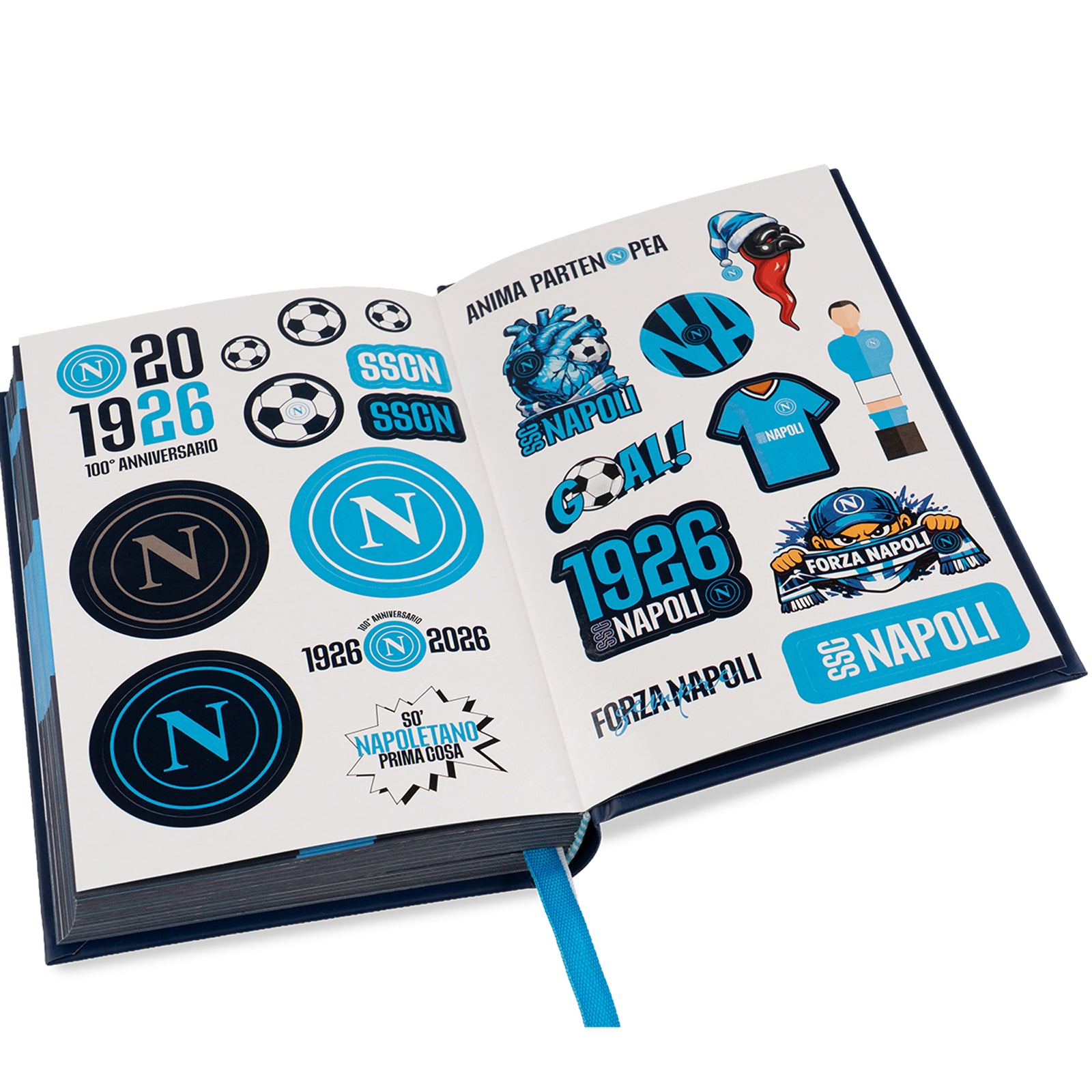 SSC Napoli Dark Blue/Sky Blue School Diary