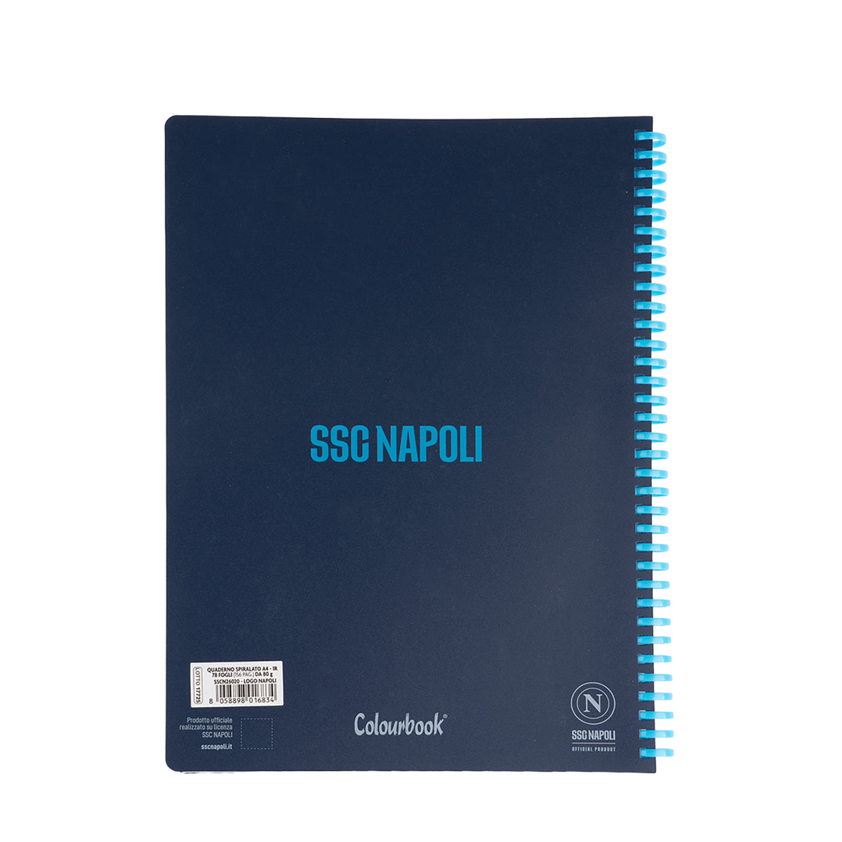 SSC Napoli 5mm Logo Notebook