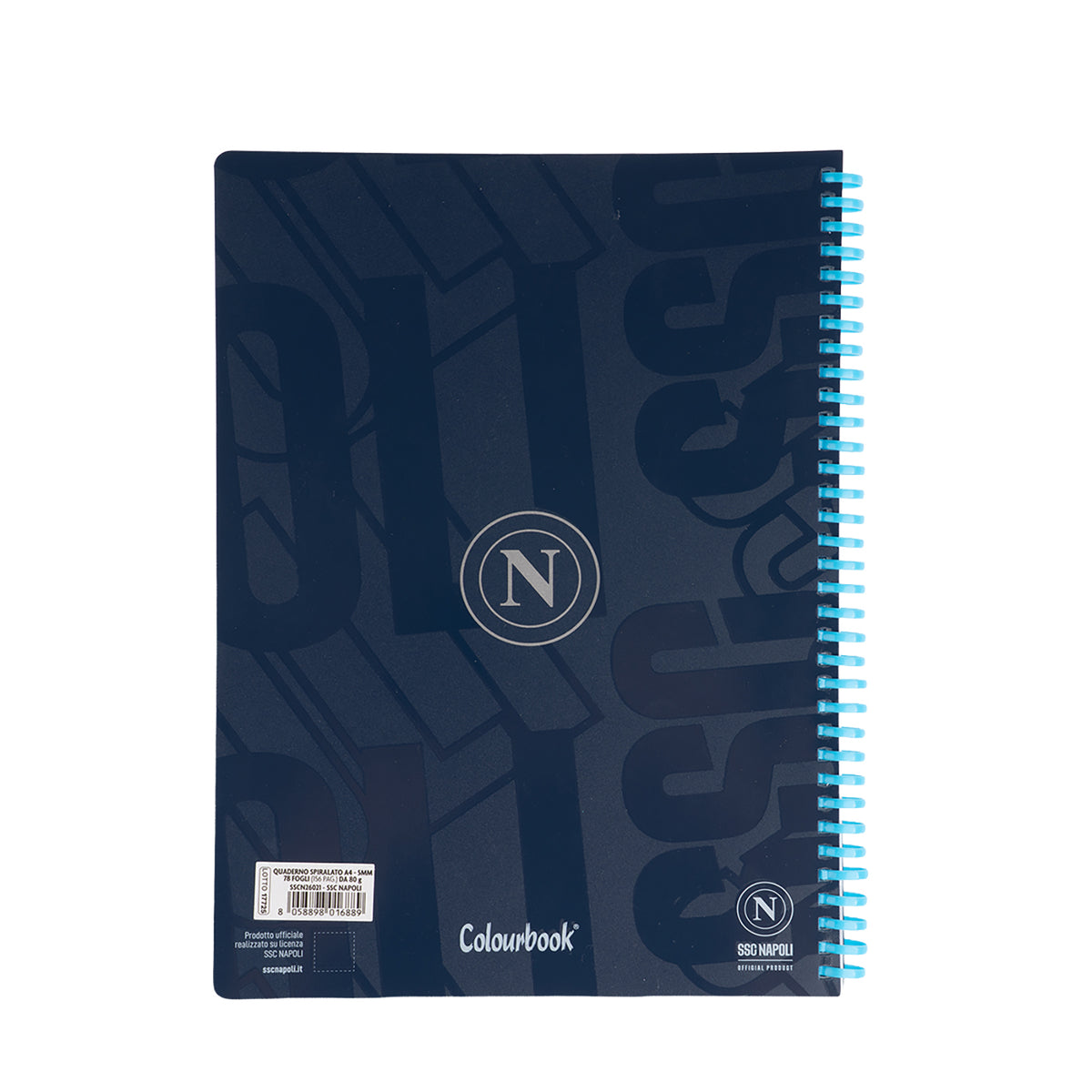 SSC Napoli 1R Dark Blue Notebook