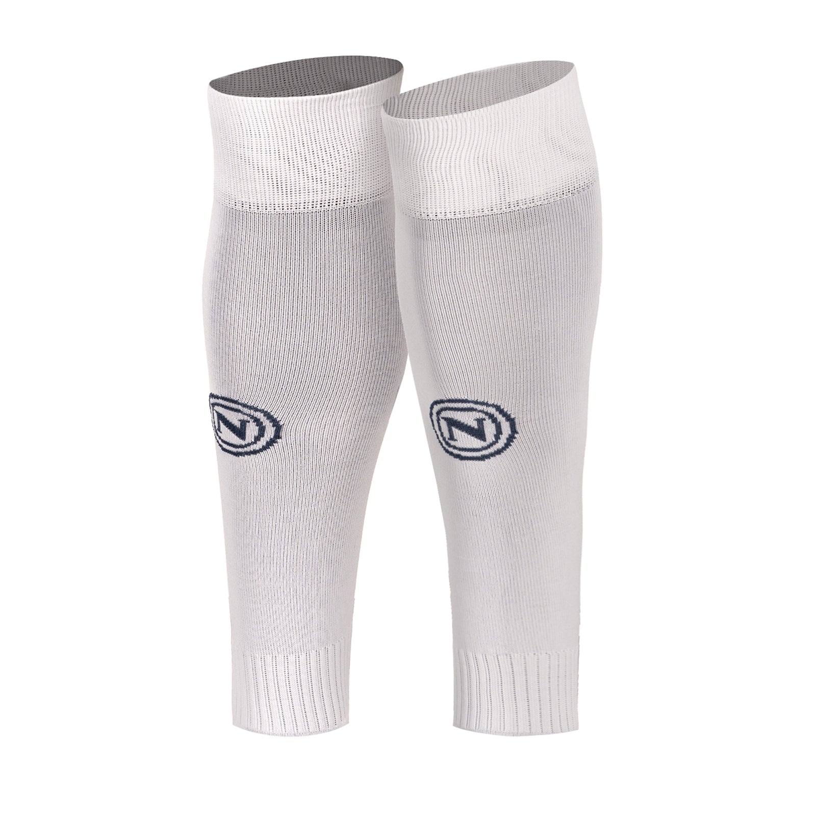SSC Napoli White Euro Footless Socks 2025/2026