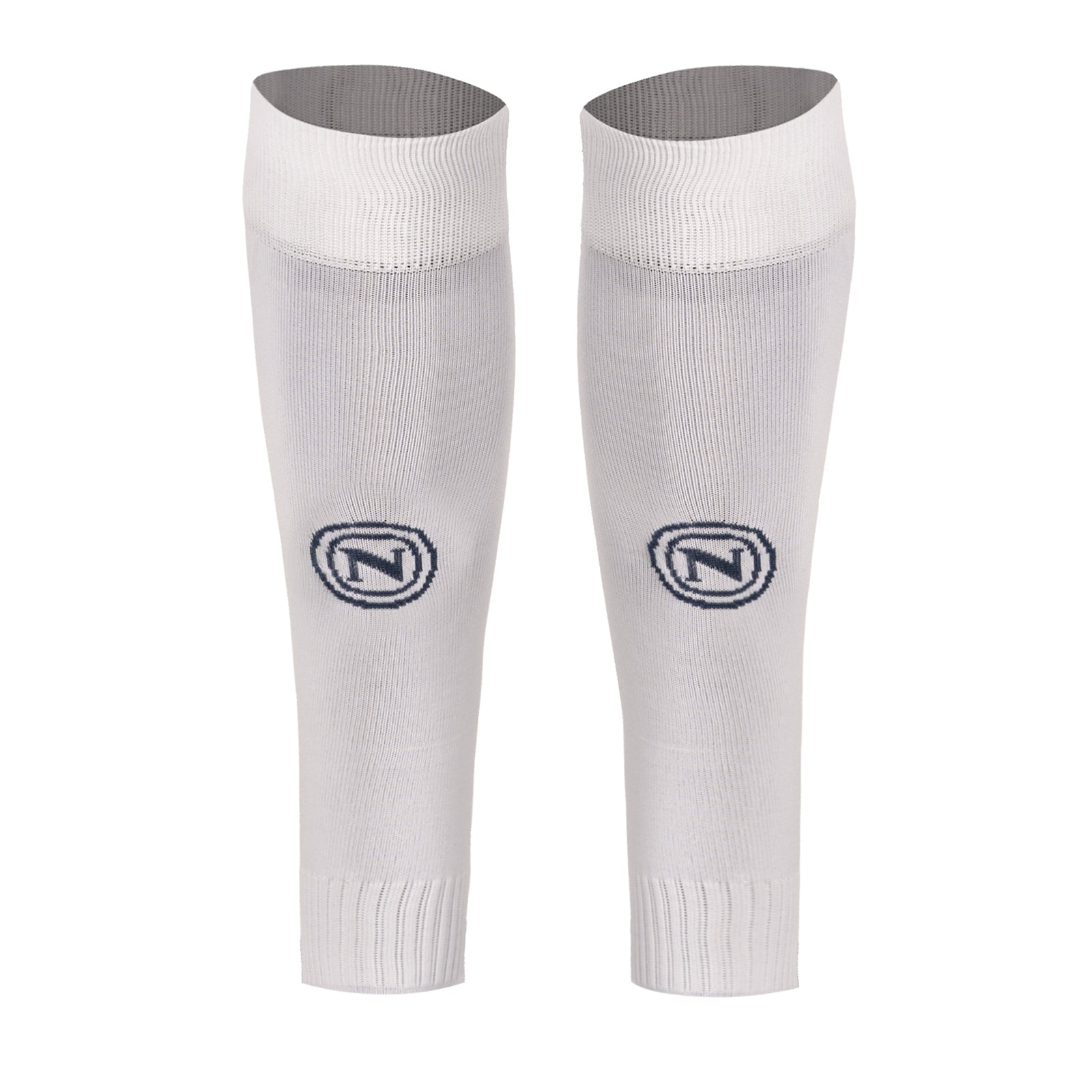 SSC Napoli White Euro Footless Socks 2025/2026