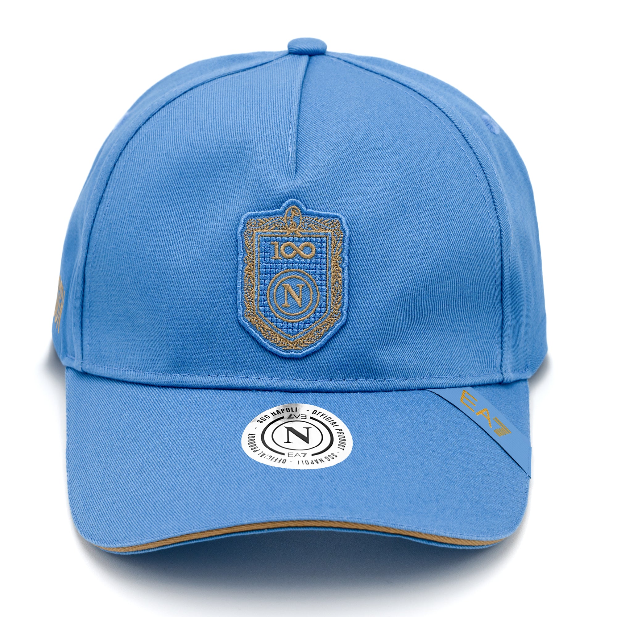 SSC Napoli Cappello con Visiera Centenary Blue 2026/2027