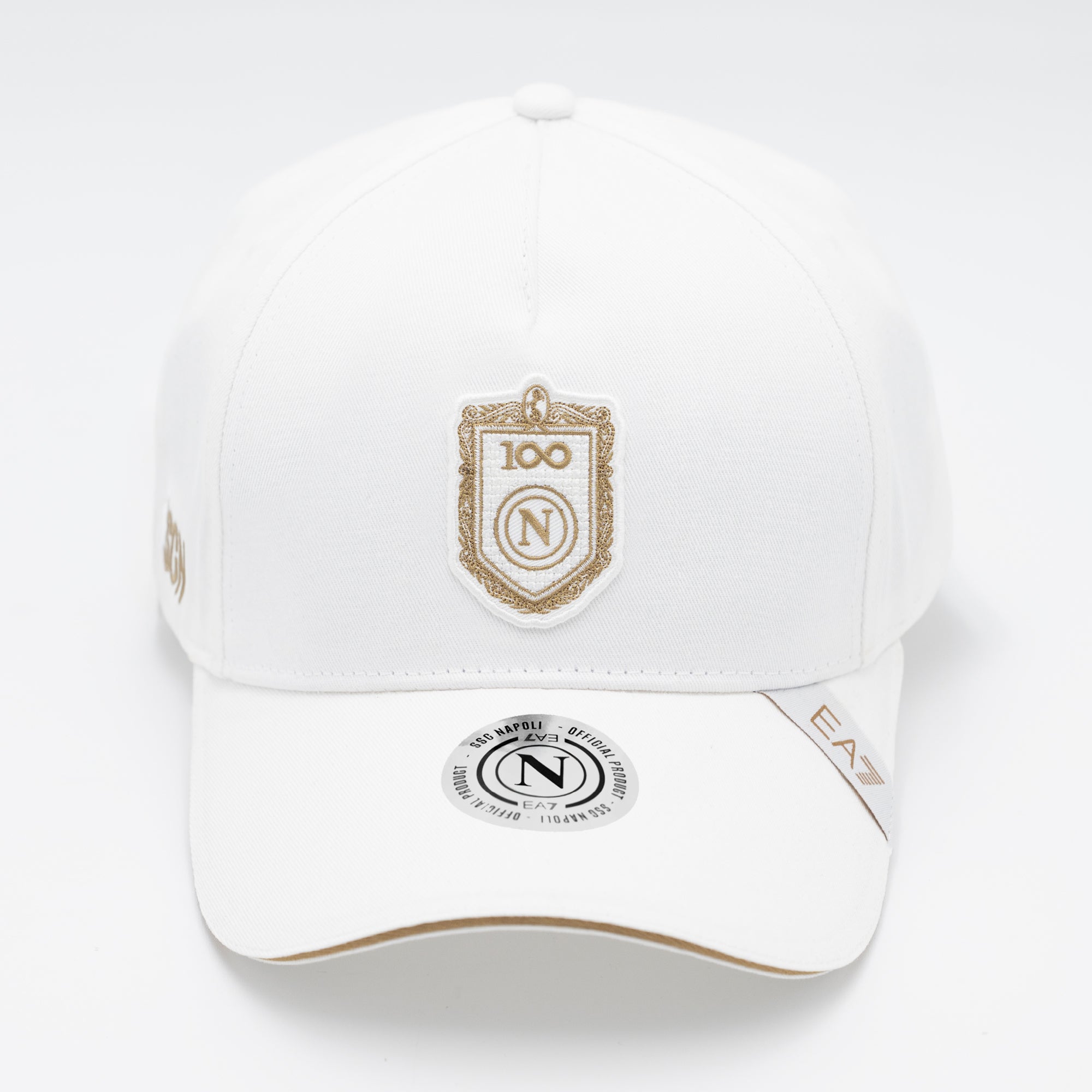 SSC Napoli Cappello con Visiera Centenary White 2026/2027