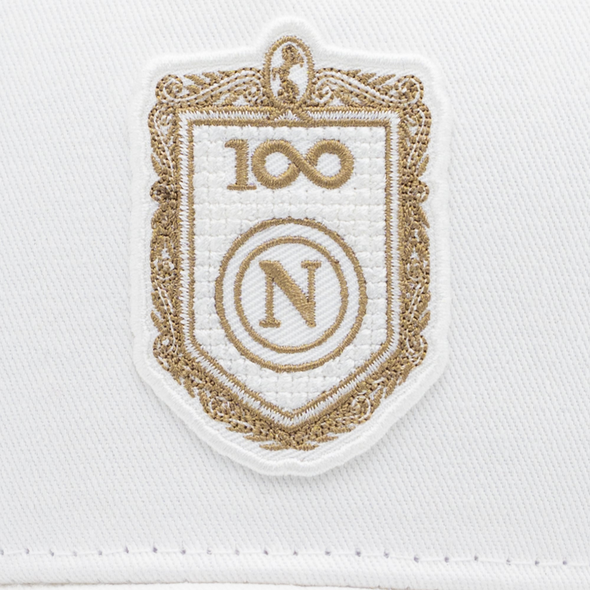 SSC Napoli Cappello con Visiera Centenary White 2026/2027