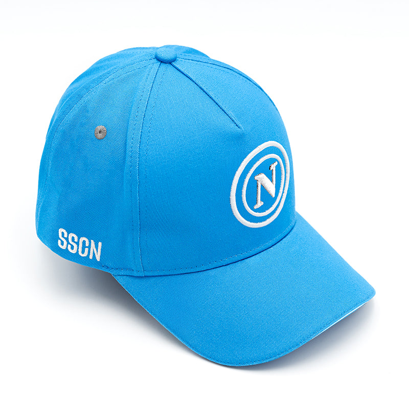 SSC Napoli Cappello con Visiera Azzurro Senior 2025/2026