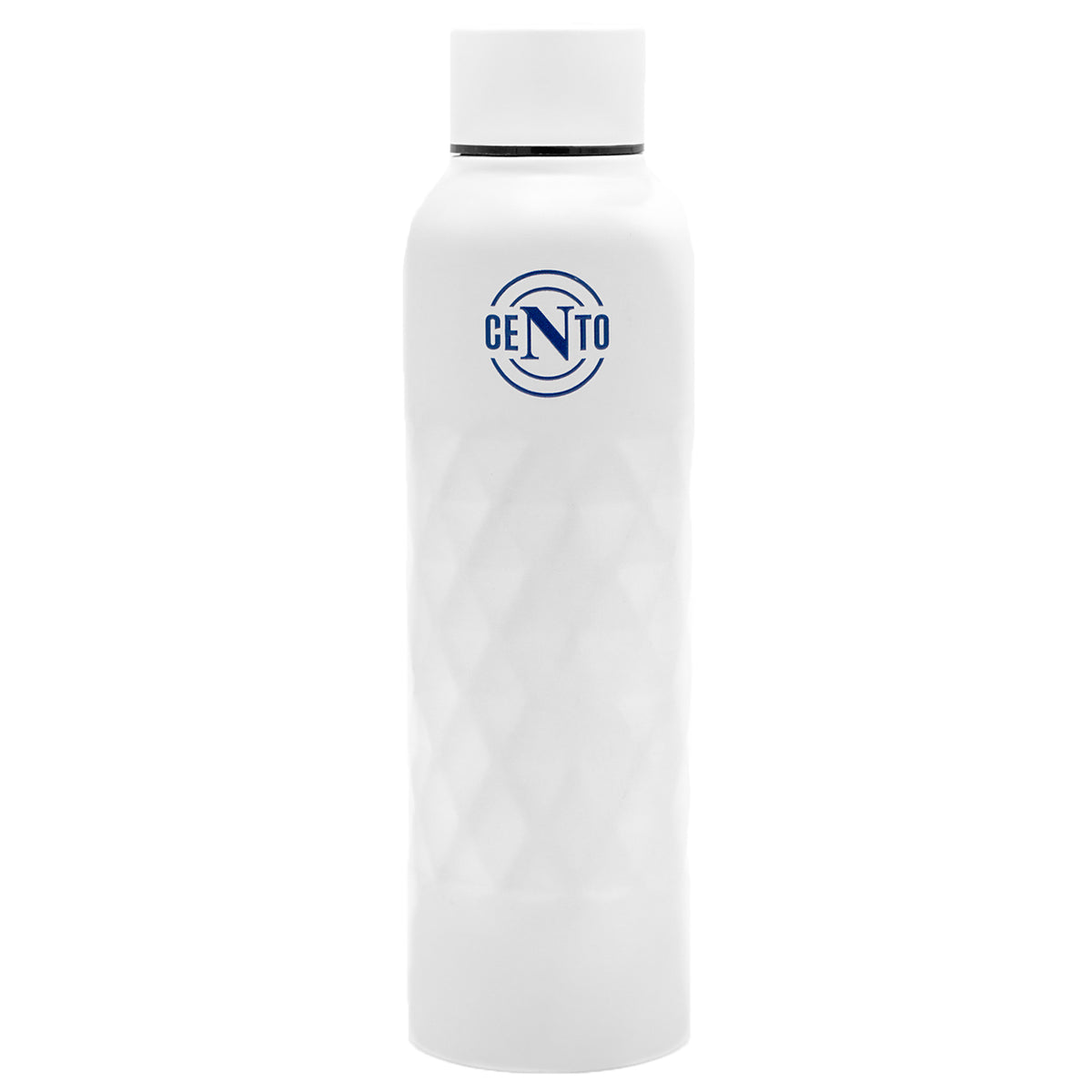 SSC Napoli White Cento Steel Bottle