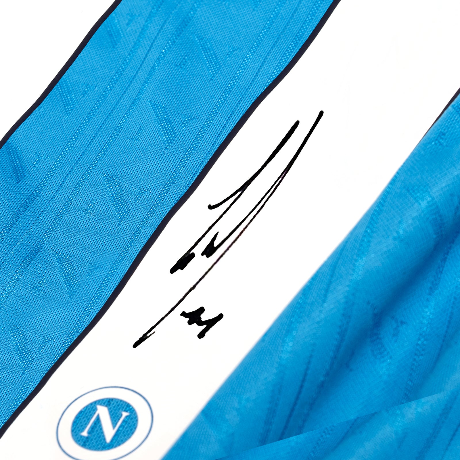SSC Napoli Maglia Gara Home 2025/2026 Autografata da De Bruyne in Premium Box