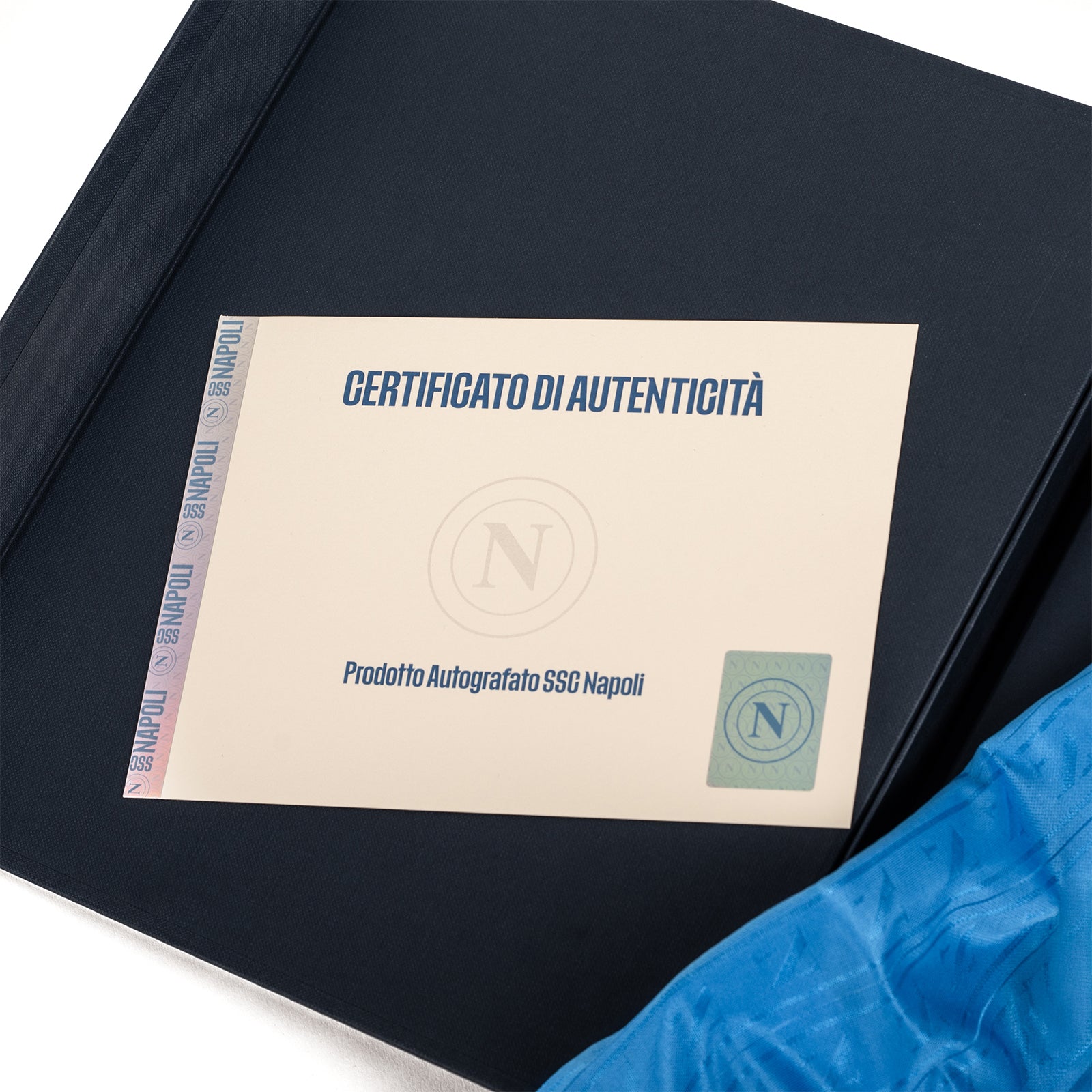 SSC Napoli Match Jersey Home 2025/2026 Signed by Neres in Premium Box
