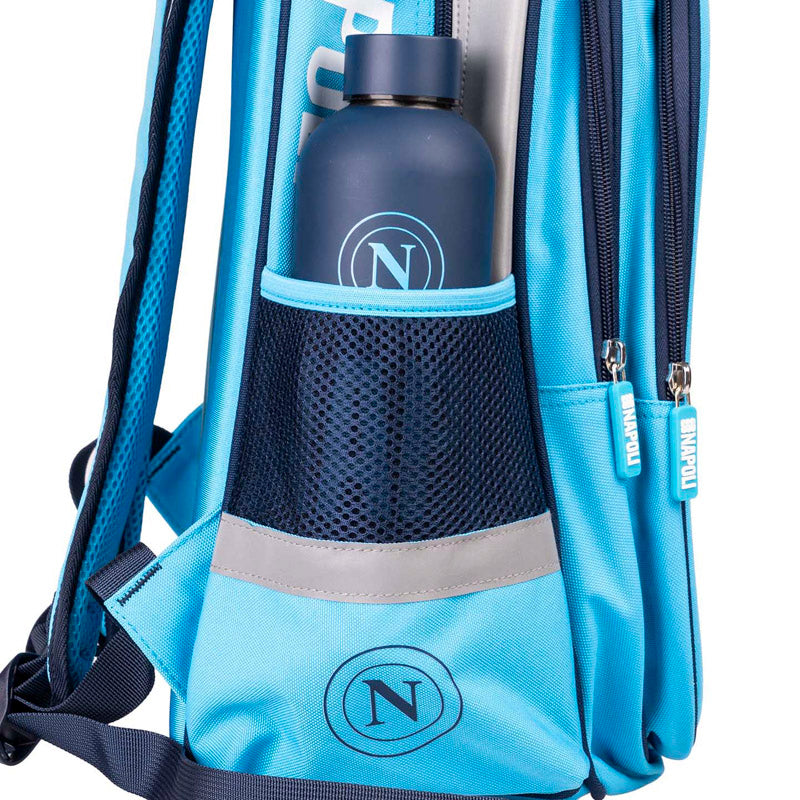 SSC Napoli Zaino Scuola Azzurro
