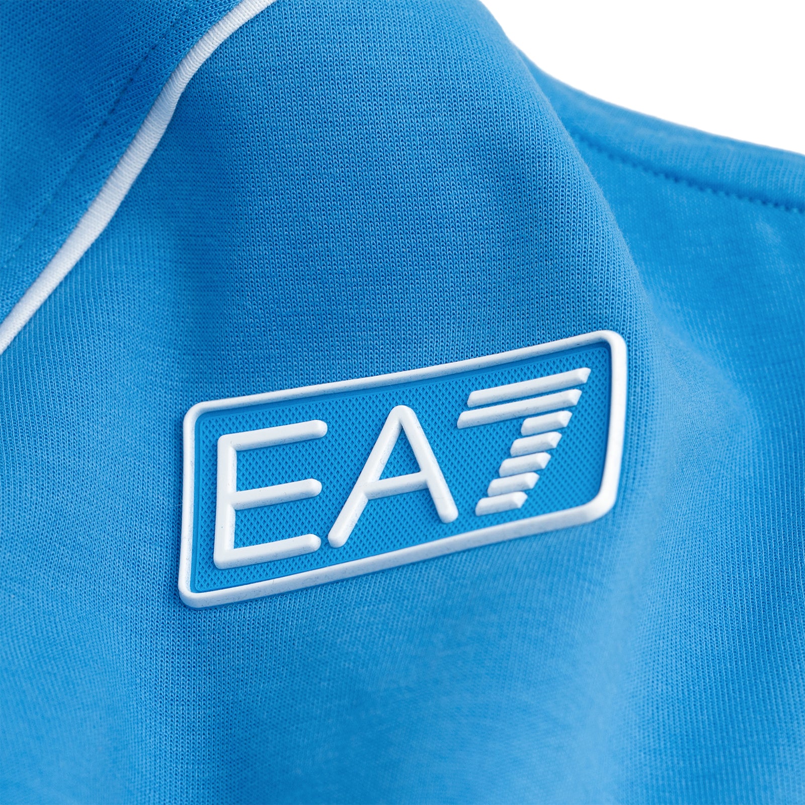 SSC Napoli Felpa Interlock Azzurra con Cappuccio 2025/2026