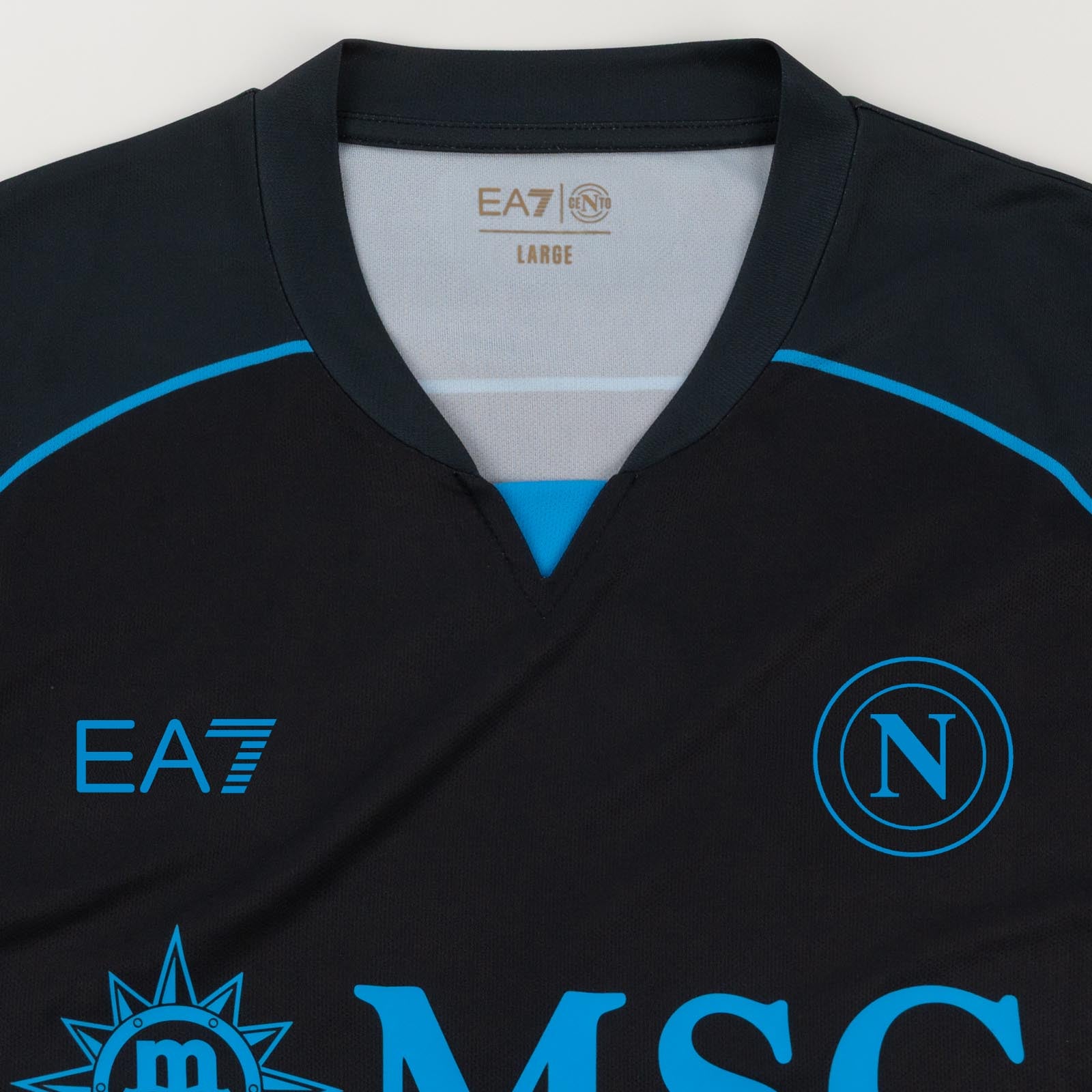 SSC Napoli Maglia Replica Nera 2026/2027