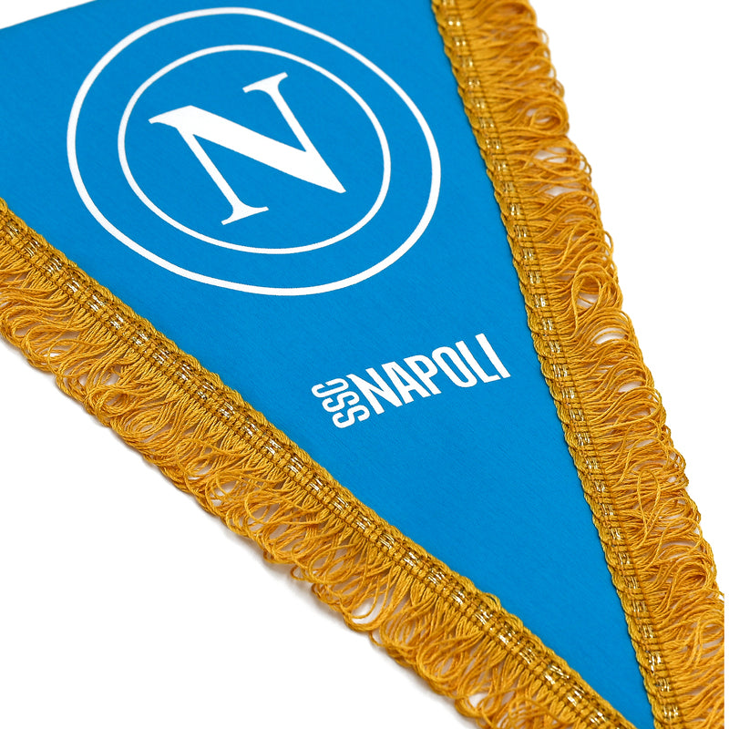 SSC Napoli Sky Blue Triangular Pennant