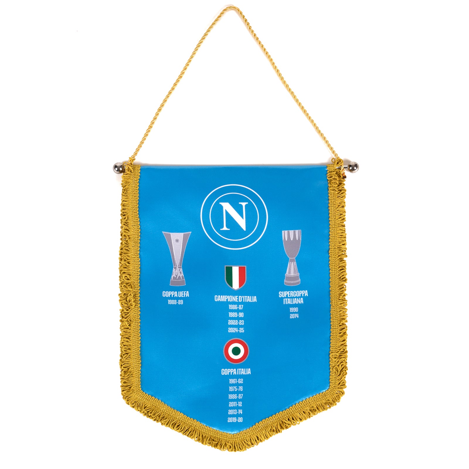 SSC Napoli Gagliardetto Trofei