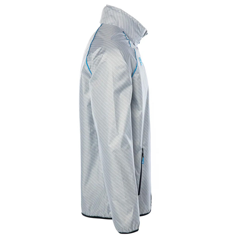 SSC Napoli White/Silver Heavy Windbreaker Jacket 2025/2026