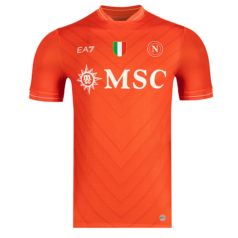 SSC Napoli Goalkeeper Orange Match Jersey 2025/2026