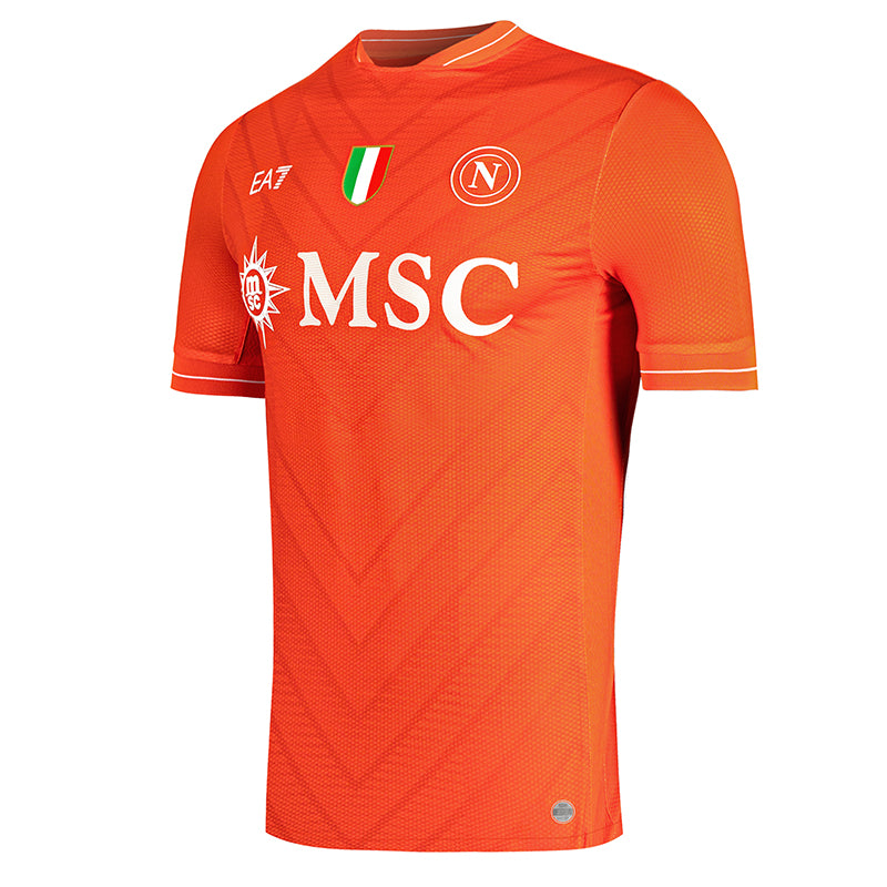 SSC Napoli Goalkeeper Orange Match Jersey 2025/2026