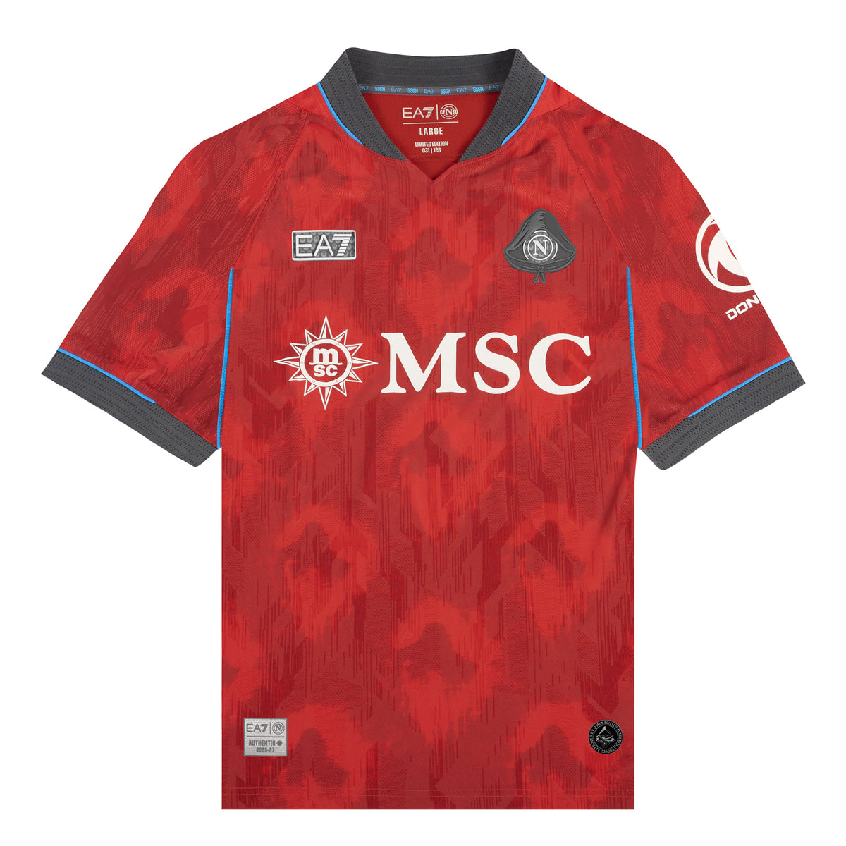 SSC Napoli Maglia Gara Halloween Limited Edition Red 2026/2027