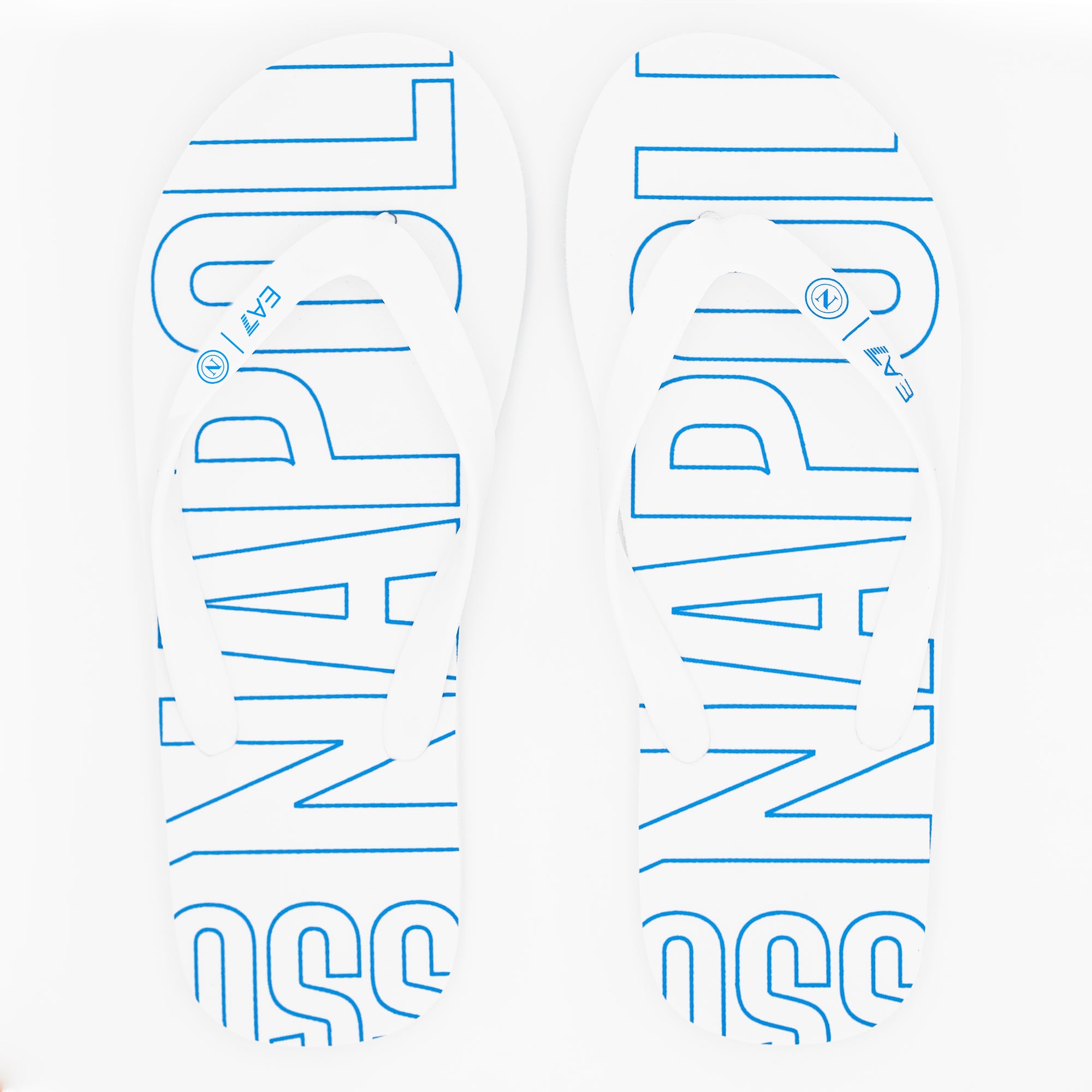 SSC Napoli Infradito Bianco 2026/2027
